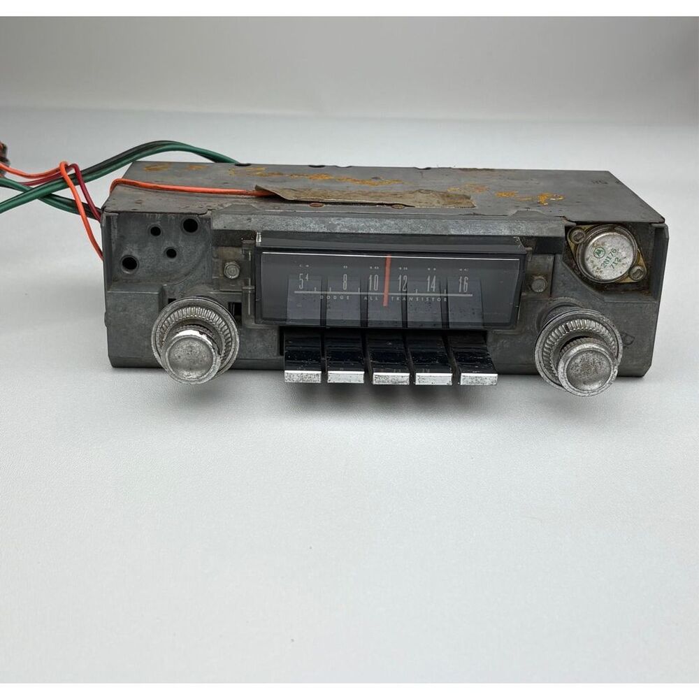 66 1967 Charger Coronet Belvedere Dodge All Transistor Mopar Radio AM Model 232